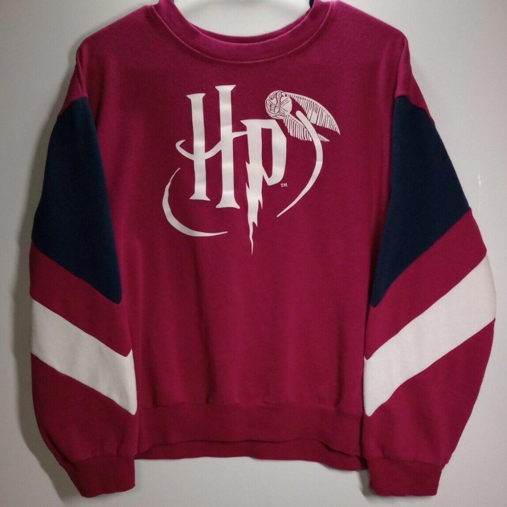 Wizarding World Of Harry Potter Quidditch Women's Size M Long Sleeve Sweatshirt
